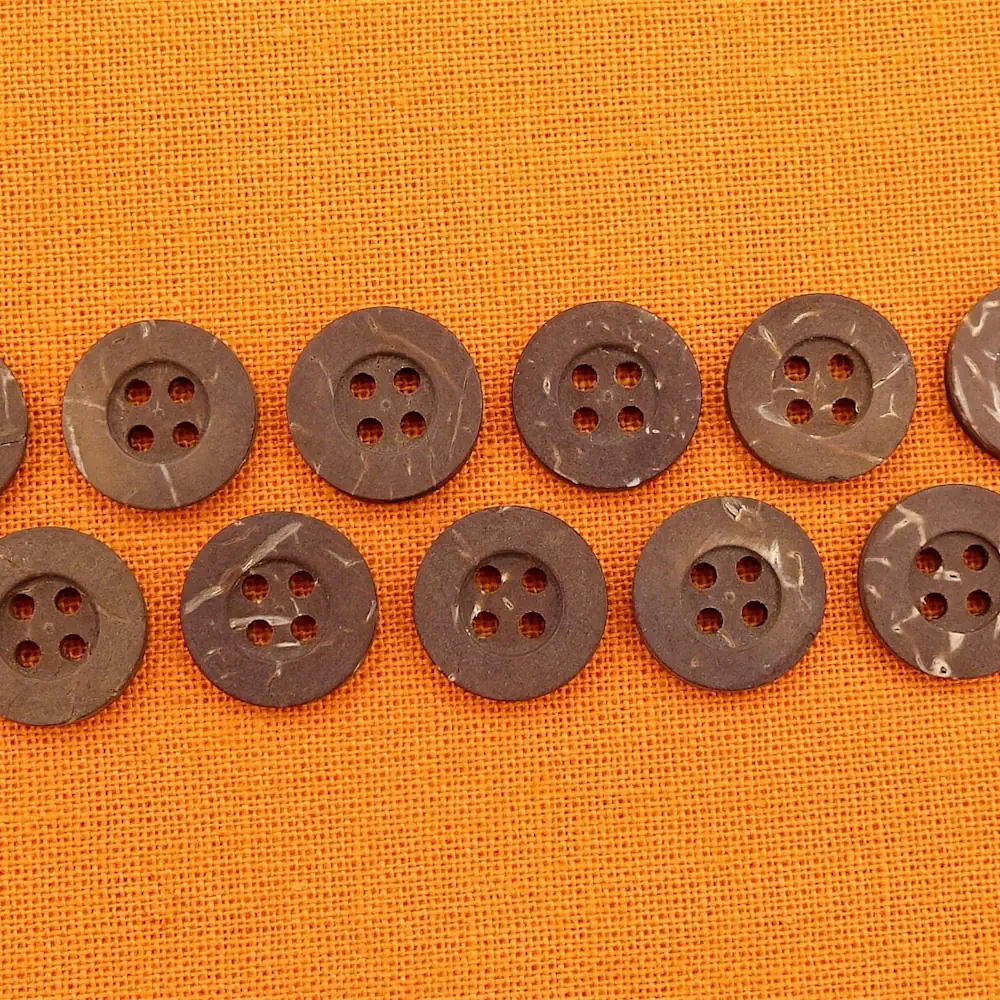 Bottone Cocco Bordo 4fori Set 378 03 - MakaMaga