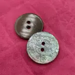 Bottone Madreperla Cesellato Fiore Set572 01 - MakaMaga