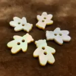 Bottone Madreperla Forma Orsetto Set433 01 - MakaMaga