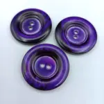 Bottone Madreperla Viola Bordo Spesso Set530 01 - MakaMaga