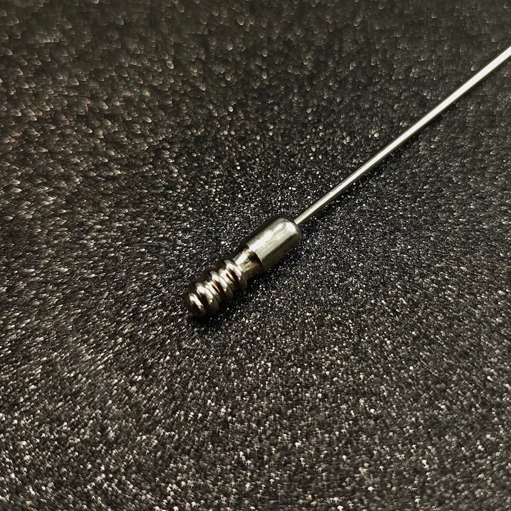 Spillone Cravatta Madreperla Grigia Gs002 04 - MakaMaga