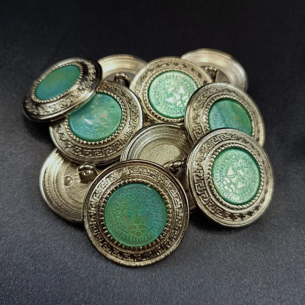 Bottone Madreperla Ghiera Argento Set533 02 - MakaMaga