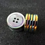 Bottone Madreperla Iridescente Set333 01 - MakaMaga