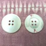 Bottone Madreperla Rovescio Bianco Set410 01 - MakaMaga