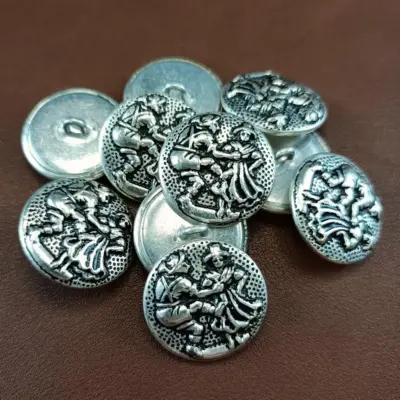 Bottone Metallo Ballo Tirolese Set532 01 - MakaMaga