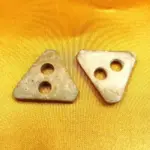 Bottoni Cocco Triangolo Sbiancato Set509 01 - MakaMaga