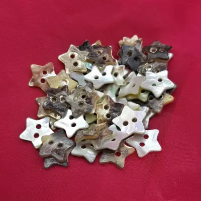 Bottoni Stella 2fori Agoya Set203 04 - MakaMaga