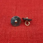 Bottone Madreperla Gambo Chiodo Grigio Set443 01 - MakaMaga